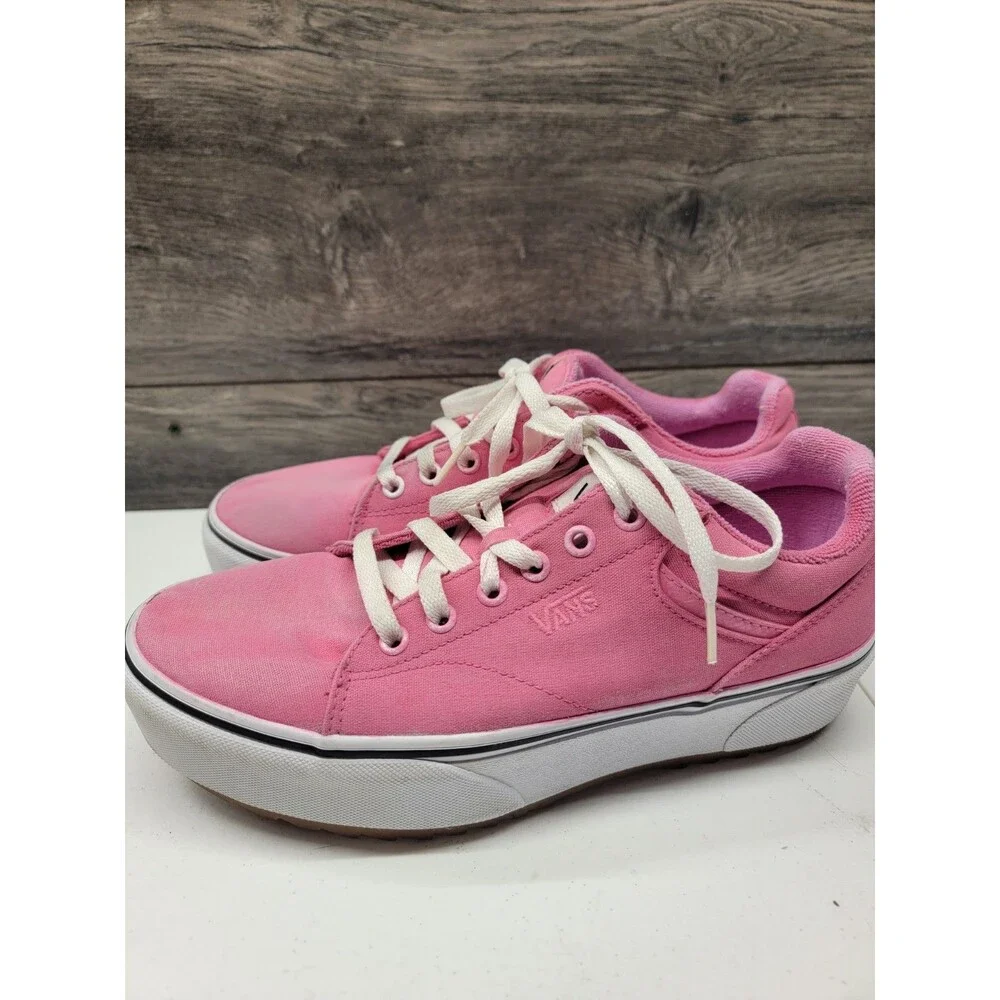 Women's Fashion Sneakers Vans Seldan Platform Size 9.5 - Picture 4 of 8